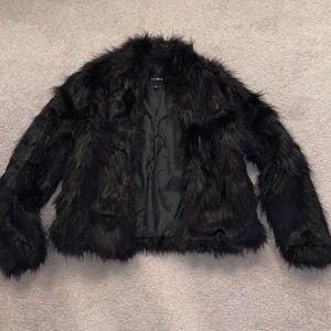 Never Worn Faux Fur Fashion Nova Jacket